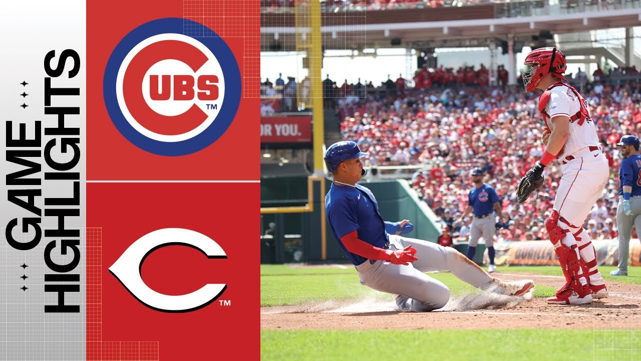 Cubs Vs. Reds Game Highlights (9/3/23) | MLB Highlights │ 野球Baseball動画ニュース