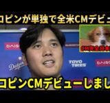 【速報】大谷翔平愛犬デコピンが大手TV局CMに単独でデビュー！完全英語で登場で衝撃すぎる演技を披露【大谷翔平/海外の反応】