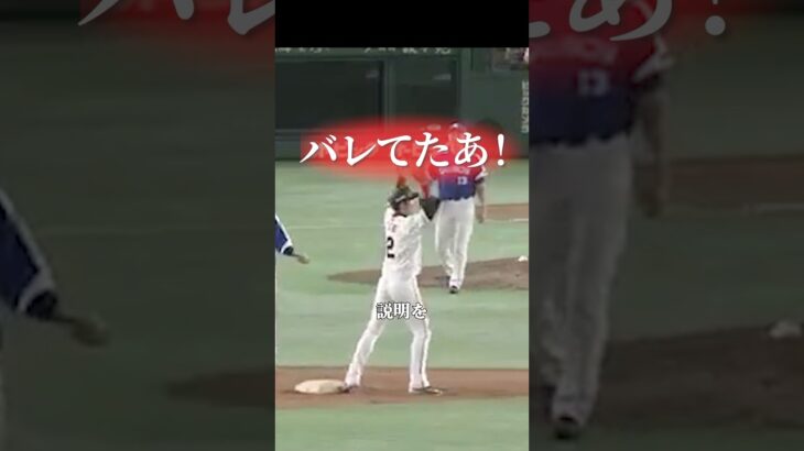 中日の監督、野手全員がファインプレー#プロ野球 #野球