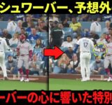 大谷翔平が歩み寄った意外な一言にシュワーバーが感動！MLB全体が熱狂した瞬間！