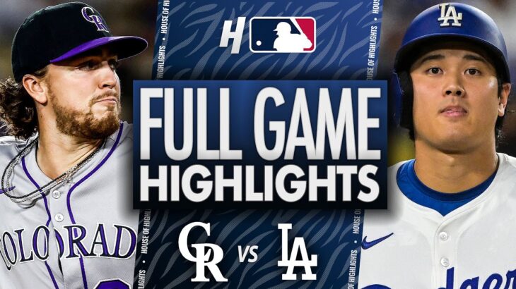 Colorado Rockies vs Los Angeles Dodgers – FULL GAME HIGHLIGHTS | September 8, 2025 MLB Season