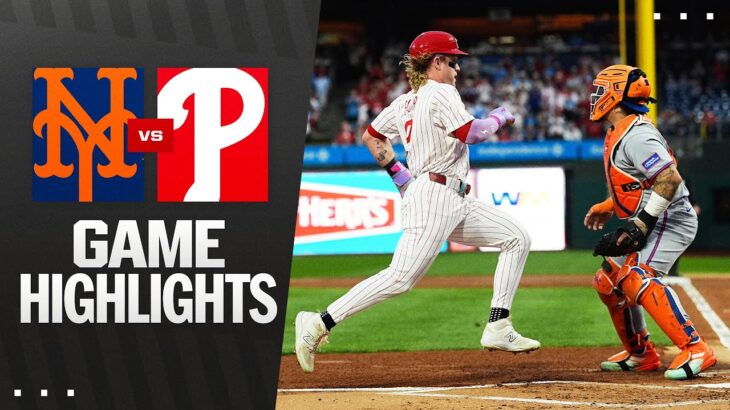 Mets vs. Phillies Game Highlights (9/10/25) | MLB Highlights