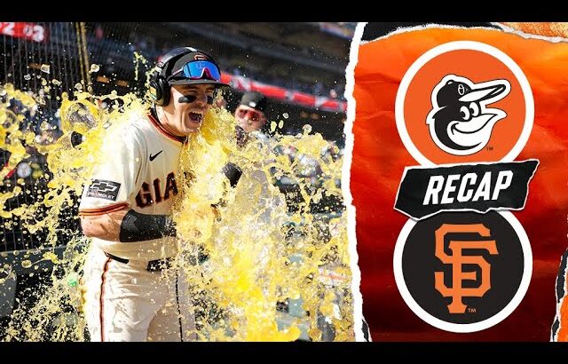 Orioles vs. Giants Game Highlights (8/31/25) | MLB Highlights