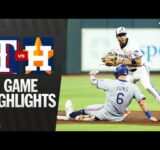 Rangers vs. Astros Game Highlights (9/15/25) | MLB Highlights