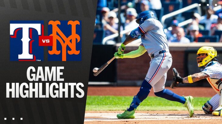 Rangers vs. Mets Game Highlights (9/14/25) | MLB Highlights