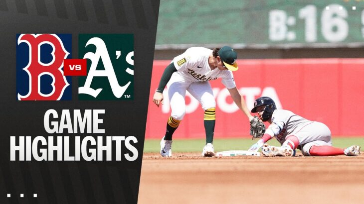 Red Sox vs. A’s Game Highlights (9/10/25) | MLB Highlights