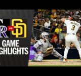 Rockies vs. Padres Game Highlights (9/11/25) | MLB Highlights