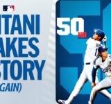 50-50 CLUB! Shohei Ohtani is the first player in MLB HISTORY with 50 HR and 50 Ks in a season! 🥇