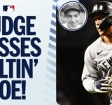 Aaron Judge hits a homer OUT OF FENWAY and passes Joe DiMaggio for most homers in Yankees history 💪
